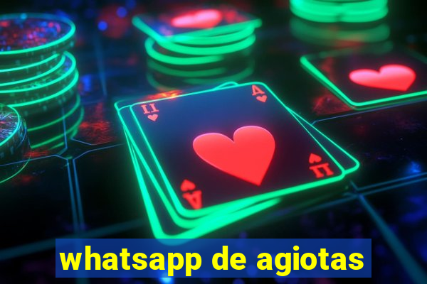 whatsapp de agiotas